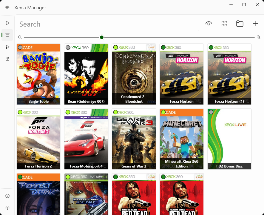 Game Library (Grid)